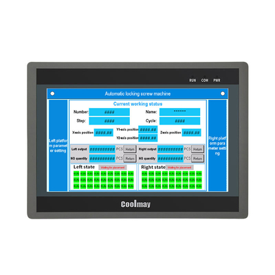 Coolmay Automatización industrial CNC velocidad PLC Ethernet HMI controlador lógico programable