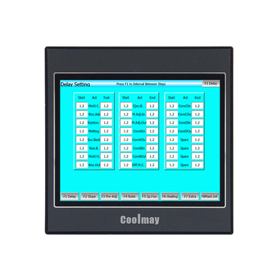 64MB RAM 73*56mm 3.5'' TFT Modbus Hmi Touch Screen 65536 True Colors LCD HMI