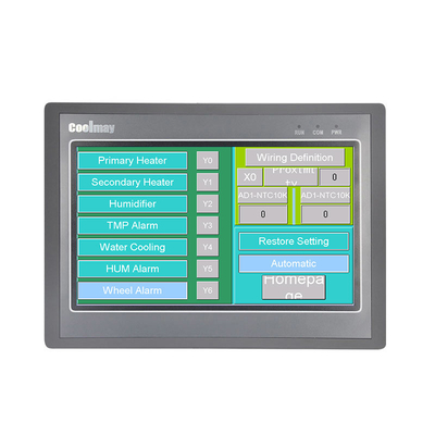 QM3G Series 10In HMI PLC Controller Portrait Display Temperature