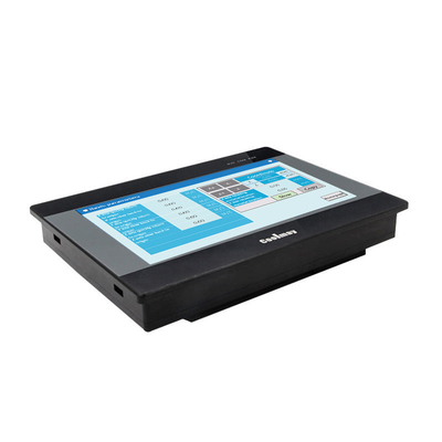 Coolmay de 7 pulgadas EX3U-8070H-2AD2DA Industrial 24v Entrada digital analógica Panel de pantalla táctil pequeño Mini Plc HMI integrado