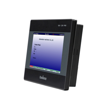 El LED HMI industrial artesona 480*272 audio opcional de la tarjeta IP65 de los pixeles 300cd/M2 SD
